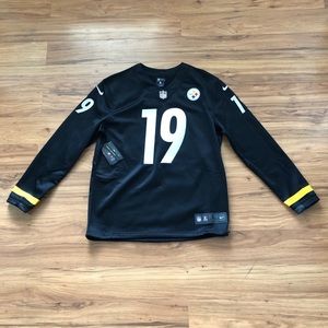 Nike Pittsburgh Steelers Fleece LS Jersey JuJu NEW